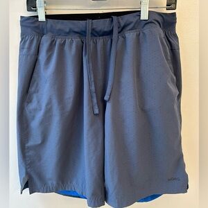 Men's skora 5K running short navy blue Athletic shorts size large